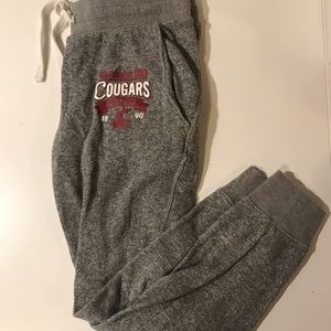 WSU Gray Sweatpants
